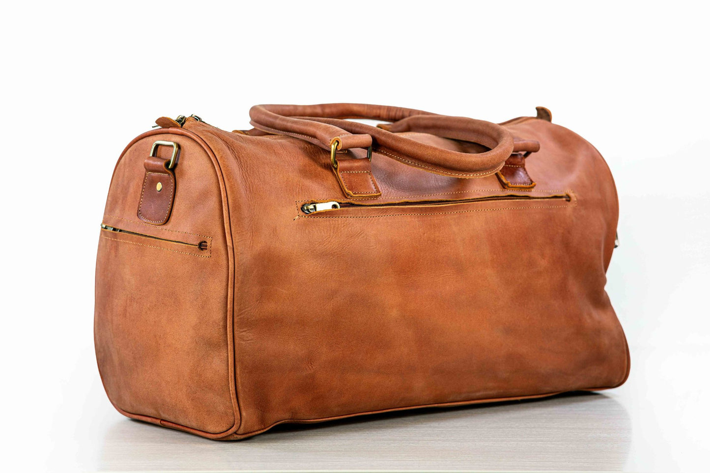 Weekender Handgepäck – Pflanzlich gegerbtes Leder