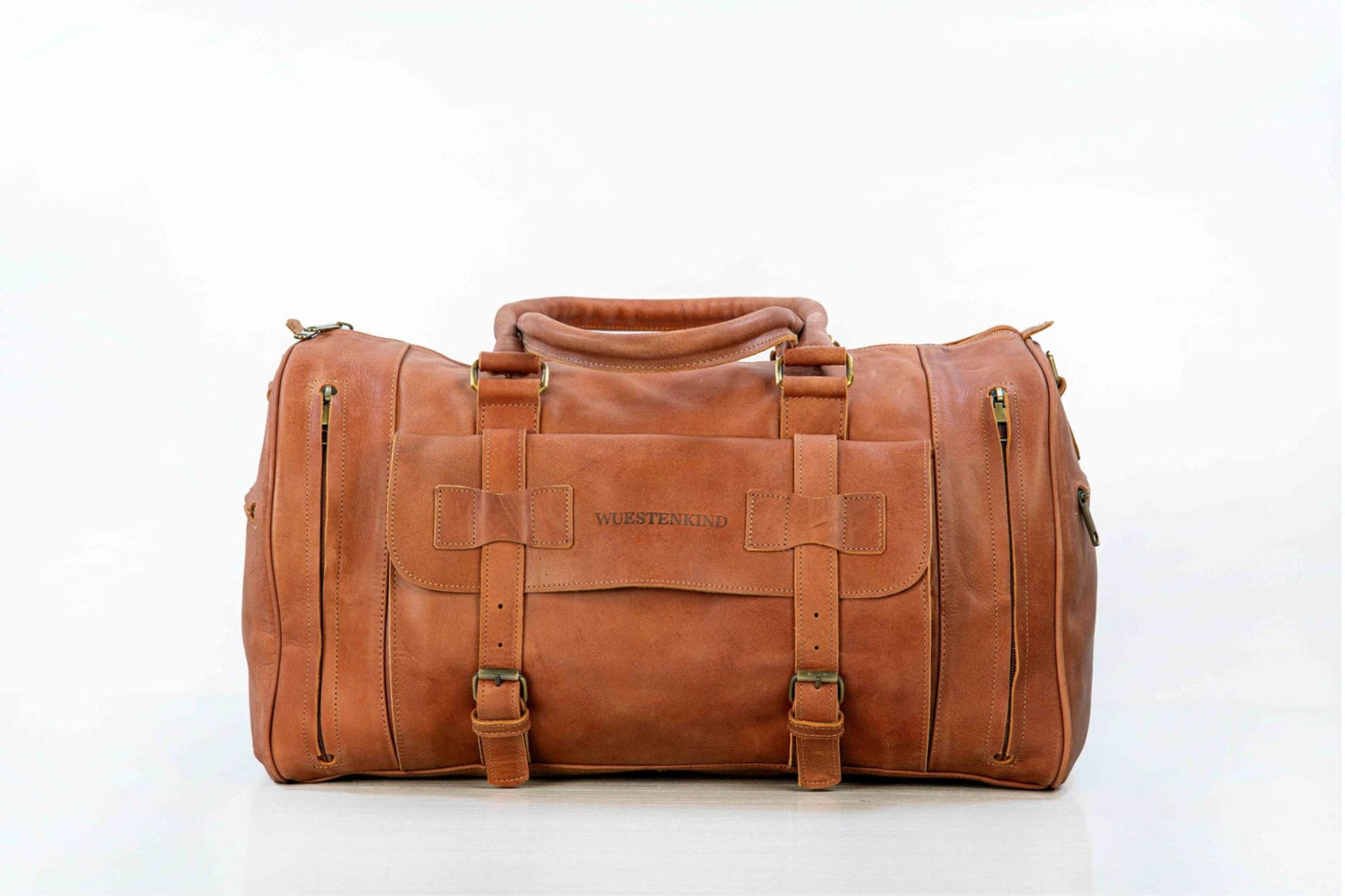 Weekender Handgepäck – Pflanzlich gegerbtes Leder