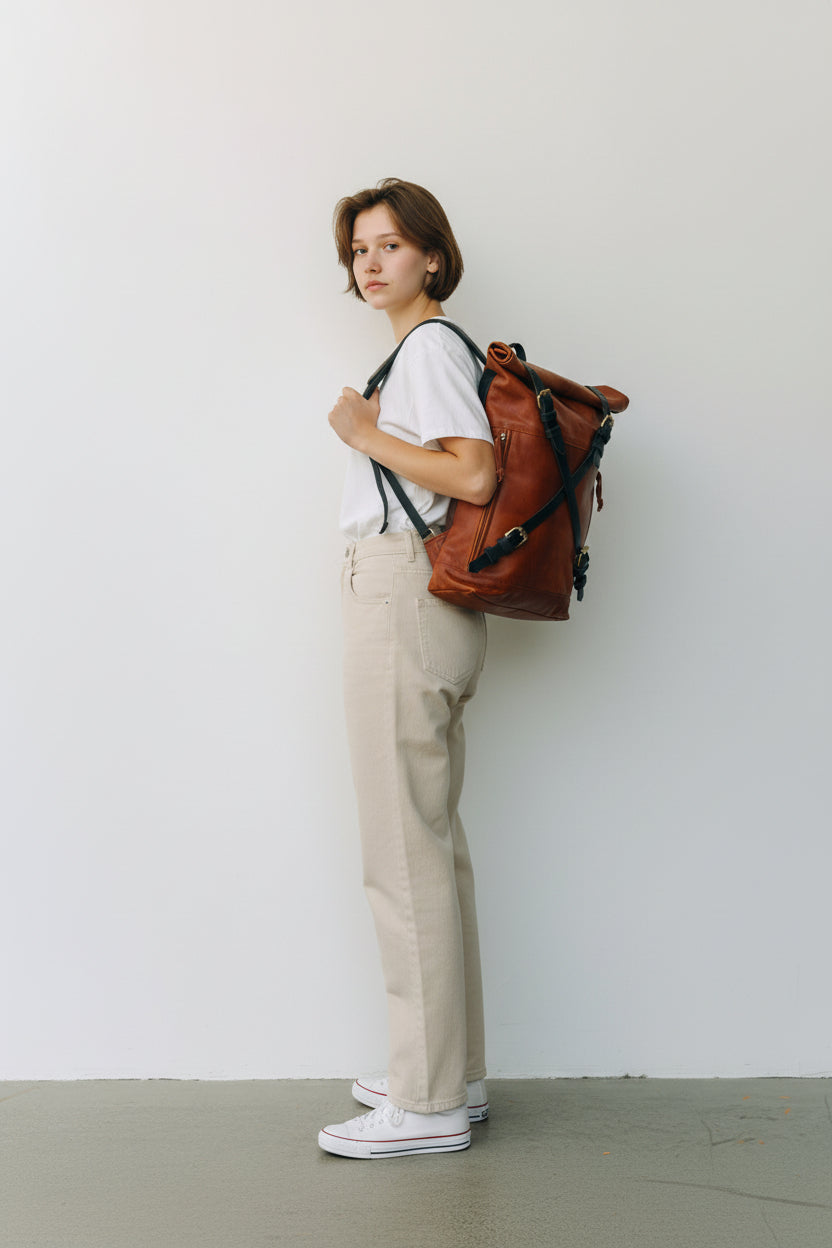 NADOR RUCKSACK AUS ZIEGENLEDER